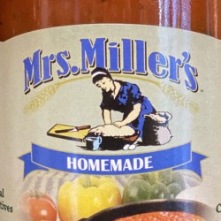 Mrs. Miller's Pasta Sauces...