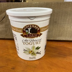 All Natural Vanilla Yogurt