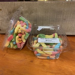 Sour Neon Gummi Worms